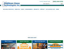 Tablet Screenshot of mgtweldingsupplies.com